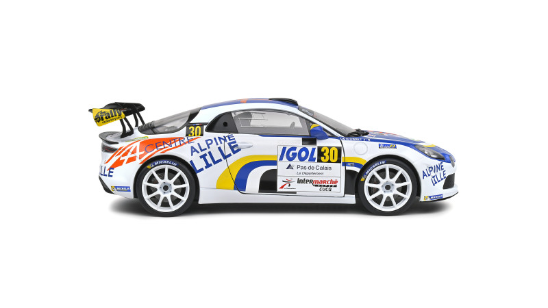 Alpine A110 RGT – Rallye du Touquet  - voiture miniature 1/18ème