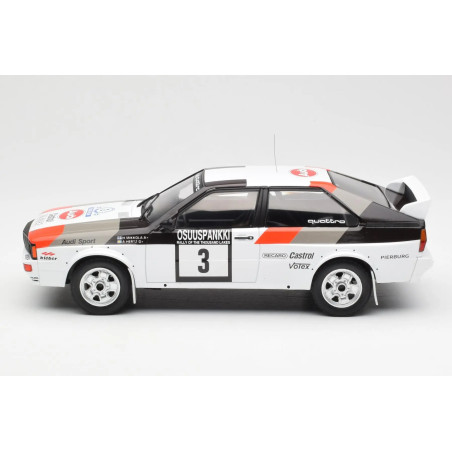 Audi Quattro rally spec - voiture miniature 1/18ème