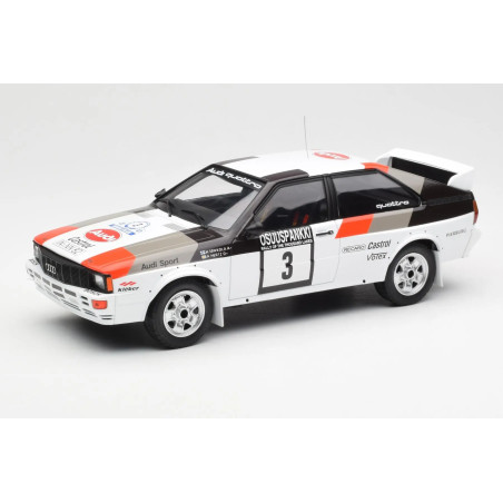 Audi Quattro rally spec - voiture miniature 1/18ème