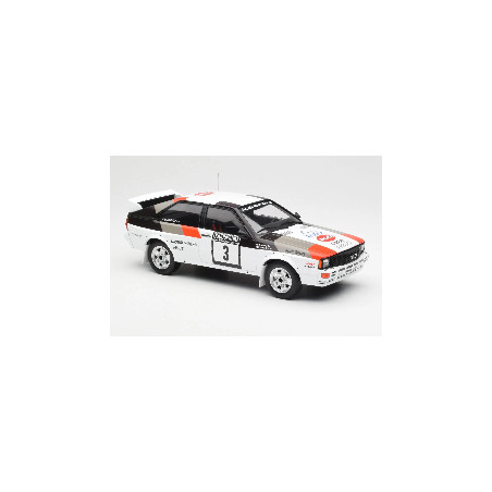 Audi Quattro rally spec - voiture miniature 1/18ème