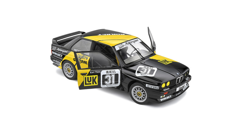 BMW M3 E30 DTM thilm - voiture miniature 1/18ème