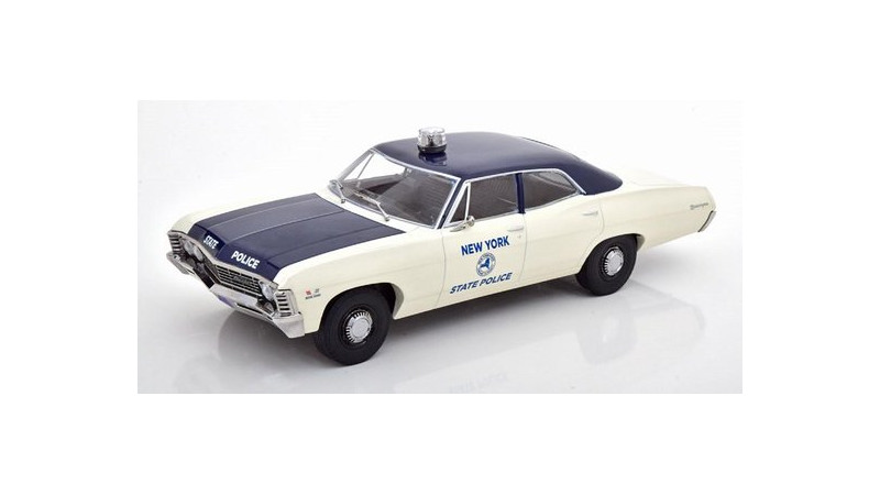 Chevrolet Biscayne "New York state police" - voiture miniature 1/18ème