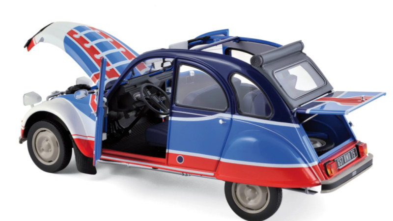 Citroën 2 CV Basket - voiture miniature 1/18ème