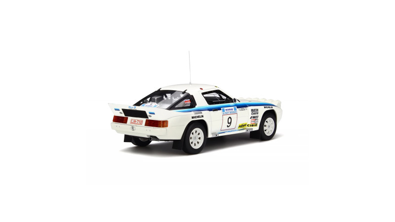 OT226 Mazda RX-7 Gr.B Acropolis Rally 1985 - profil arrière droit