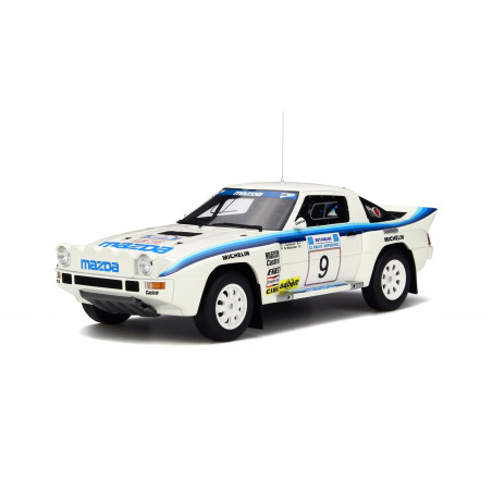 OT226 Mazda RX-7 Gr.B Acropolis Rally 1985 - profil avant gauche