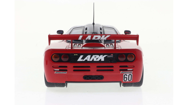 Solido 1804110 McLaren F1 GTR Short Tail – JGTC – 1996 – n°60 N.Hattori / R.Schumacher - face arrière