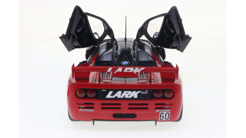 Solido 1804110 McLaren F1 GTR Short Tail – JGTC – 1996 – n°60 N.Hattori / R.Schumacher - face arrière porte ouverte