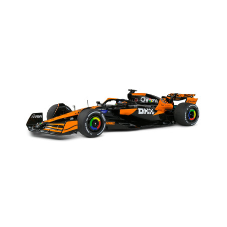 Solido 1814202 McLaren F1 Team MCL38 – AUSTRALIAN GP – 2024 – E.PIASTRI - profil avant gauche