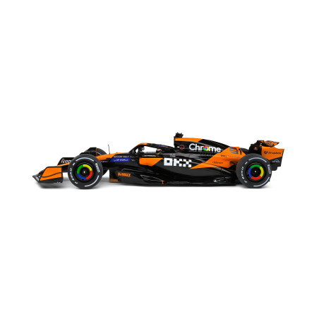 Solido 1814202 McLaren F1 Team MCL38 – AUSTRALIAN GP – 2024 – E.PIASTRI - profil gauche