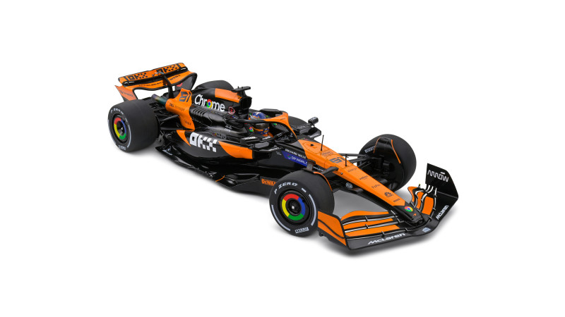 Solido 1814202 McLaren F1 Team MCL38 – AUSTRALIAN GP – 2024 – E.PIASTRI - top shot avant