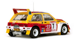 Sunstar 5532 MG Metro 6R4 33 export #7 Auriol Champion de France - top shot avant 2