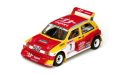 Sunstar 5532 MG Metro 6R4 33 export #7 Auriol Champion de France - top shot avant