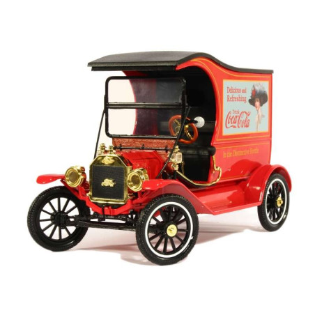 Ford Model T cargo van delicious and refreshing coca cola - voiture miniature 1/18eme