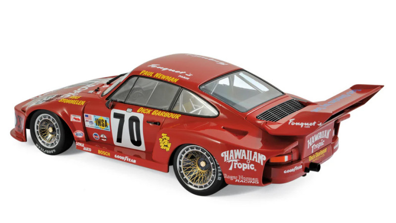 Porsche 935 France 24h Le Mans 70 Newman/Barbour/Stommelen - voiture miniature 1/18eme